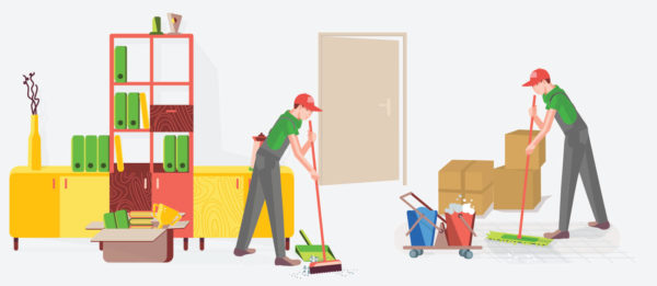 move in-out cleaning services